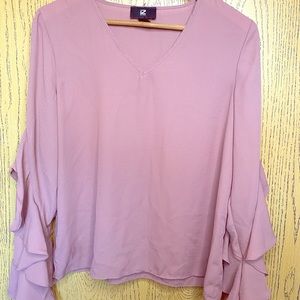 Pink Flow Blouse by iZ Byer